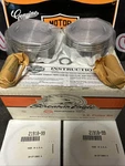 Screaming Eagle Harley Davidson Twin Cam 1550 Piston Kit 22851-99A Dyna Fl Fx. Fixed Price $350.00.
