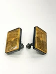 #157 1987-2007 Kawasaki Oem Front Reflector Bracket Mounts. Fixed Price $16.19.
