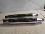 Oem Harley Davidson Chrome Mufflers Pn 64941 - 01. Fixed Price $115.00.