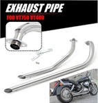 Polish Exhaust Pipe System For Honda Shadow Spirit Ace Aero VT750 VT400. Fixed Price $171.55.