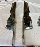 Set Of Harley Chrome Wind Guard Deflectors 20". Fixed Price $40.00.