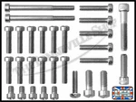 Triumph Unit T120 TR6C 650 Twins Engine Cover Screw Set '69-70 Pn# TBS-8600. Fixed Price $43.19.