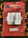 Nempco Chrome 6V Battery Top Cover 1937 - 1964 Harley Panhead Knucklehead El Fl. Fixed Price $25.00.