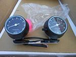 Nos Harley Davidson Gauges Speedometer Blue Dot Tachometer Mph. Fixed Price $119.95.