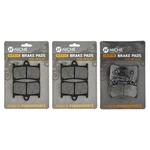 Niche Brake Pad Set For Yamaha Road Star Silverado Front Rear Semi-metallic. Fixed Price $22.95.