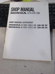 Honda Factory Shop Manual 69 CL70 71 C70 Supplement S50 S65 620891. Fixed Price $29.99.