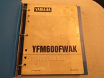 1997 Yamaha YFM600 Owners Service Manual Genuine Oem/ Part# LIT-11616-11-02. Fixed Price $29.88.