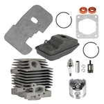For 4137-140-0603 FS75 FS85 Cylinder Piston Exhaust Muffler Kit Chainsaw 34MM. Fixed Price $23.49.