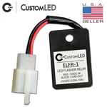 Led Flasher Relay ELFR-1 *fast Blinker Fix* Plug And Play With Oem Connector. Fixed Price $32.99.
