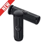 Harley New Oem Willie Skull Hand Grips Black Made In Usa. Fixed Price $154.99.