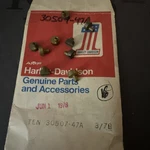 Harley Nos Breaker Point Eccentric Screw, 1947-1970 Models, 30507-47A. Fixed Price $8.95.