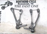 05-06 Kawasaki Ninja ZX6 Left Right Passenger Footrest Bracket Peg 35063-0144. Fixed Price $19.48.