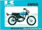 1978 Kawasaki KM100A3 A3A Motorcycle Owners Manual. Fixed Price $18.65.