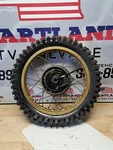 1982 Kawasaki Oem Gold Rear Wheel Rim Hub Drum And Hardware. Fixed Price $196.11.