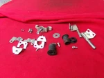 Ducati Super Bike 1198 Gas Fuel Tank Brackets & Hardware 2010 Oem Nice. Fixed Price $60.00.