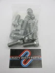 Lot Of 13 Harley-davidson Nos 1/2"-20 1-1/4" Hex Socket Head Screws 3516A. Fixed Price $27.99.