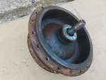 Triumph Bsa = B25 TR25W T100 Twin Leading Shoe Front Hub. 7". Fixed Price $115.02.