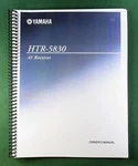Yamaha HTR-5830 Instruction Manual: 67 Pages & Protective Covers!. Fixed Price $18.95.