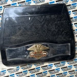 Drag Specialties DS-393690 Black Splashguard With Gold Eagle Wing Leader 1968. Fixed Price $50.00.