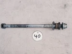 Kawasaki KD80 KD100 KH100 KM100 G3 MC1M Swing Arm Bolt & Nut #33032-043. Fixed Price $12.00.