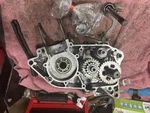Yamaha RT100 Transmission Counter Main Shaft, Drive Axle & Gears W/rs Case. Fixed Price $60.00.
