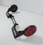 Yamaha Virago XV750 XV1100 Rear License Plate Reflector Bracket Stanley 072-1042. Fixed Price $21.82.
