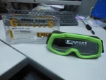 Nos Emgo Young Rider Green Goggles W/ Clear Lens 76-49586. Fixed Price $9.99.