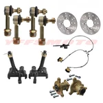 3 Stud Front Wheel Hub/steering Spindle/brake/tie Rod End Ball For Atv Quad Cart. Fixed Price $125.29.