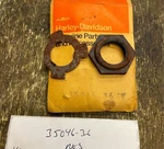 Nos Harley 1936-86 Main Shaft Nut Lock Washer Kit Knucklehead Panhead Shovelhead. Fixed Price $14.95.