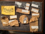 Original 1950S 1960S Part Lot Nuts, Screws, Hinges Spacer Bsa Norton Ajs Triumph. Fixed Price $59.99.