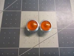 Harley 71085-73P (2) Turn Signal Lens Amber. Fixed Price $6.99.