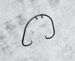Harley El 1937-1947 Knucklehead Rear Guard Safety Crash Bar Black 49152-36. Fixed Price $355.00.