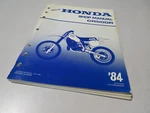 Honda Factory Shop Service Manual 1984 61KA502. Fixed Price $99.98.