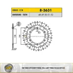 Suzuki Rm 400 1978 1979 1980 Steel Rear Sprocket Works-z Sunstar 520 48 Teeth. Fixed Price $124.87.
