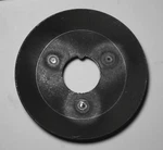 Henderson Motorcycle Deluxe & Kj Magneto / Generator Belt Pulley Antique Repro. Fixed Price $86.00.