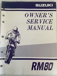 Suzuki RM-80 Service Manual 99011-02B73-03A. Fixed Price $9.99.
