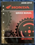 Honda Service Shop Repair Manual Book 2008 - 2012 Rr Ra 61MFL04. Fixed Price $65.00.