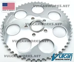Rear Sprocket 53T Chrome Plated Harley-davidson Softail Xl Dyna Fxr Bagger. Fixed Price $89.00.
