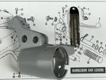 Harley Aermacchi 45025-69P Brake Lvr Support W/cover 70-72 M65 MC65 69-71 Sprint. Fixed Price $49.98.