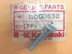 Qty 10 Kawasaki Nos Flanged Bolt 6X30 New Oem Motorcycle Atv Utv 130G0630. Fixed Price $24.99.