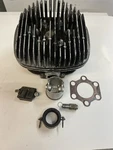 79 80 Rm 125 Cylinder Assembly Standard Bore 54MM (exhaust Manifold Needs Work). Fixed Price $168.16.