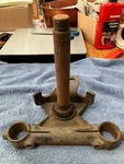 Harley-davidson Ironhead Sportster Triple Tree Part # 45707-72 1. Fixed Price $75.00.