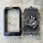 1987 - 1999 Kawasaki Vulcan 1500A 88 Radiator With Fan And Shroud. Fixed Price $69.95.
