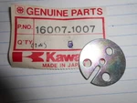 Nos Kawasaki Throttle Valve Spring Seat KX125 KX250 KX420 KX500 16007-1007. Fixed Price $9.99.