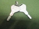 Kawasaki 650 1977 78 .. KZ750 1976 B1 Ignition Key Set Nos 27008-068-09 #809. Fixed Price $50.15.