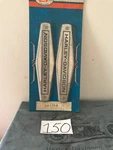Harley Shovelhead Servicar Golf Cart Gastank Emblems 1960'S-61771-66. Fixed Price $99.95.