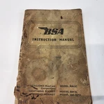 Oem Genuine Owner's Manual Book - 1965 + Bsa A65 2L , 2SPH A50 2C Cylone Rocket. Fixed Price $24.00.