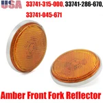 Pair Amber Front Fork Reflector Honda S90 Z50A SL125 CT70 Mini Trail. Fixed Price $8.99.