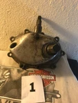 Harley Shovelhead 1967-1969 Transmission Kicker Side Cover. Fixed Price $175.00.