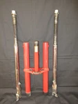 1978 Honda PA50 -1 Hobbit Front Fork Assembly # 51500148672C. Fixed Price $40.00.